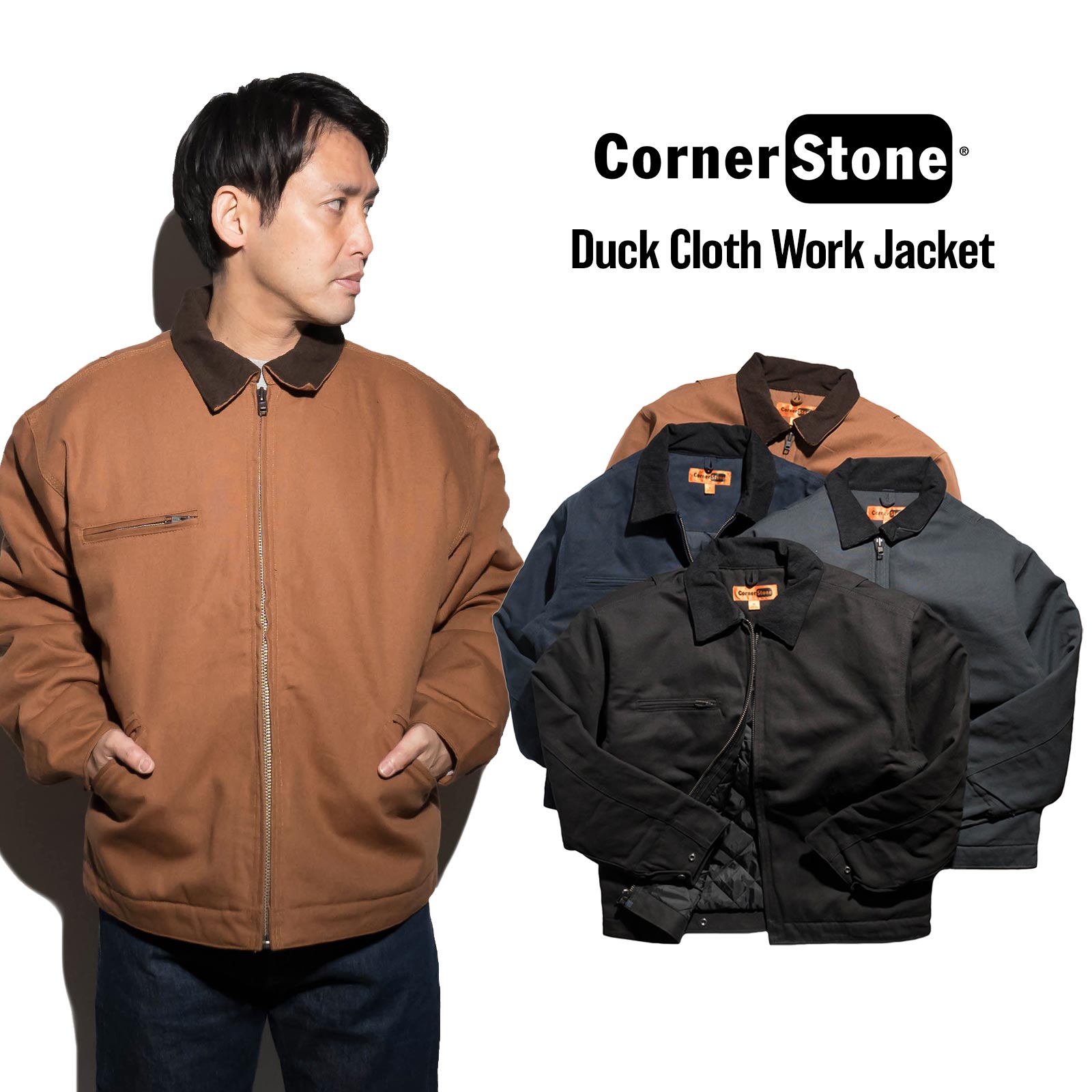 楽天市場】コーナーストーン CORNER STONE J763 ダッククロスワーク