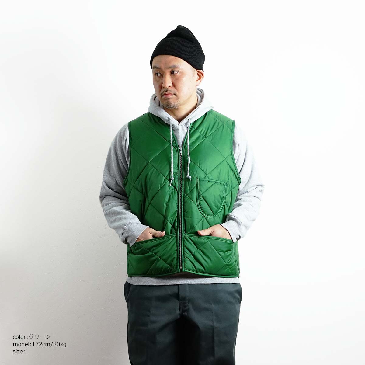 楽天市場】スナップンウエア SNAP'N'WEAR #300 キルトベスト ｜ ベスト