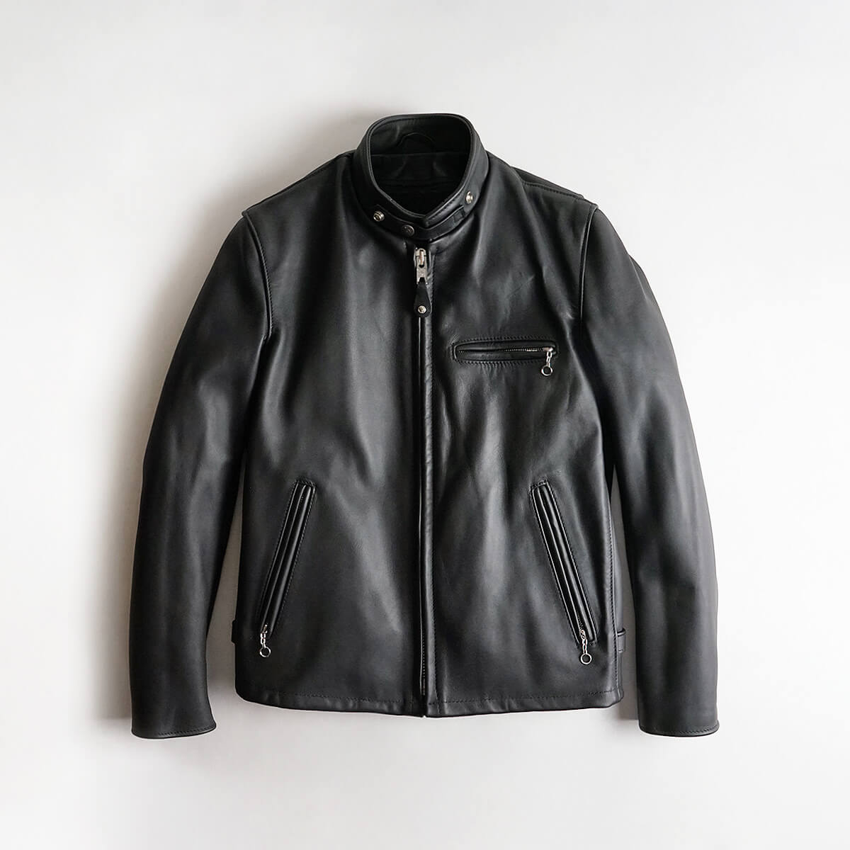 楽天市場】ショット SCHOTT 641 スタンドカラー シングルライダース