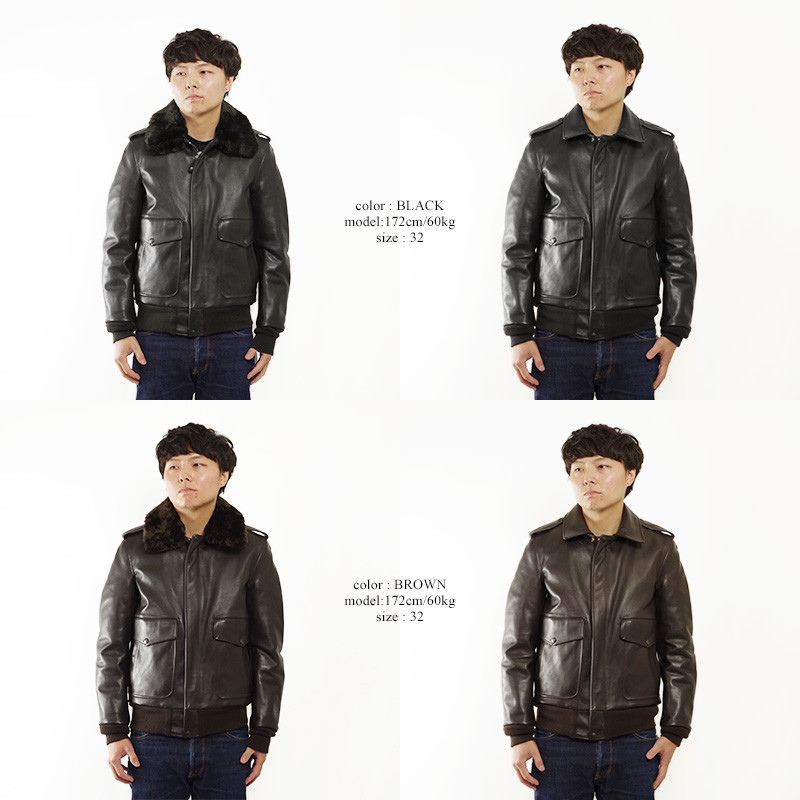 楽天市場】ショット SCHOTT 184SM A-2 レザーフライトジャケット BIG