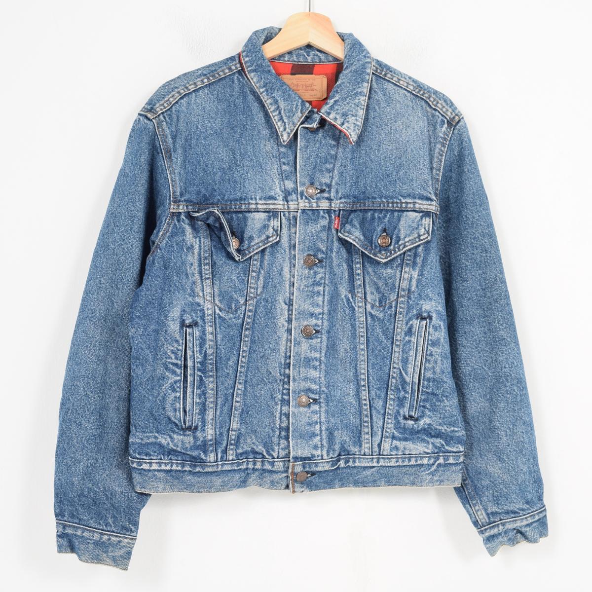 楽天市場】80年代 リーバイス Levi's 70411-0816 チェック柄ライナー