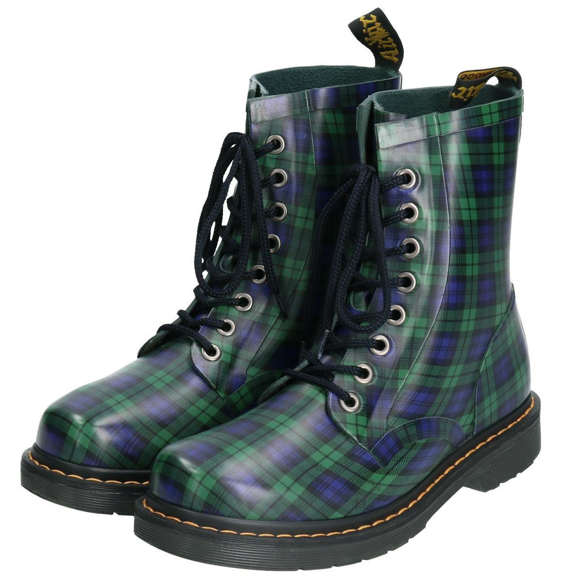 楽天市場】ドクターマーチン Dr.Martens DRENCH チェック柄 8ホール