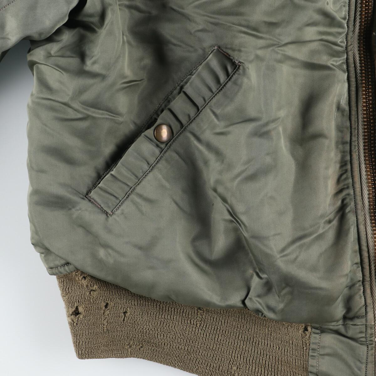 楽天市場】古着 50年代 米軍実品 U.S.AIR FORCE 黒タグ MA-1 初期型