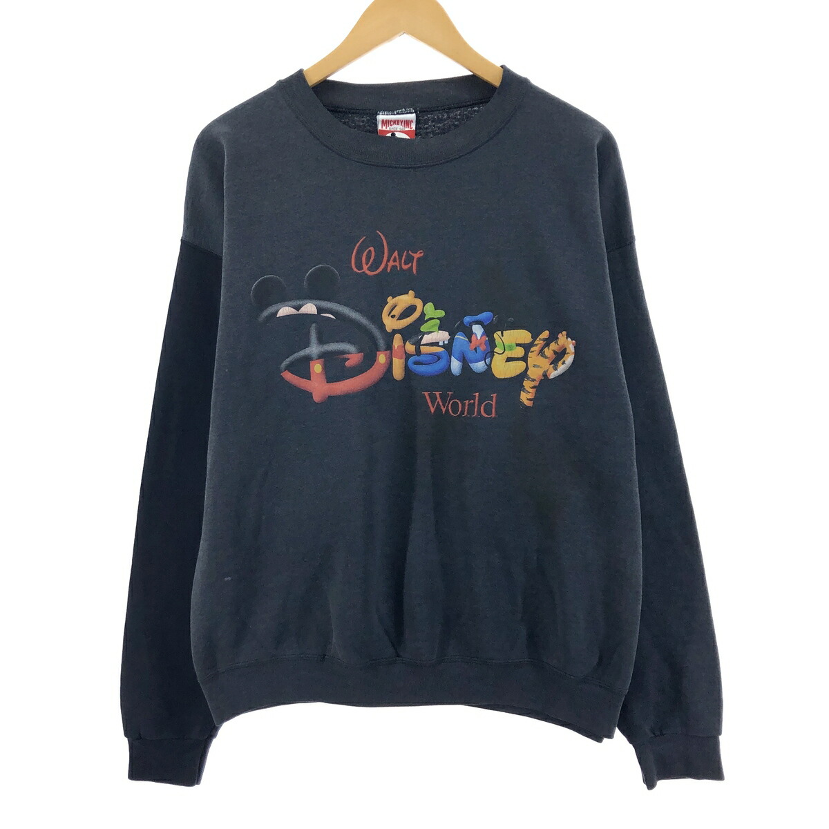 楽天市場】古着 90'S MICKEY.INC WALT DISNEY WORLD ウォルト