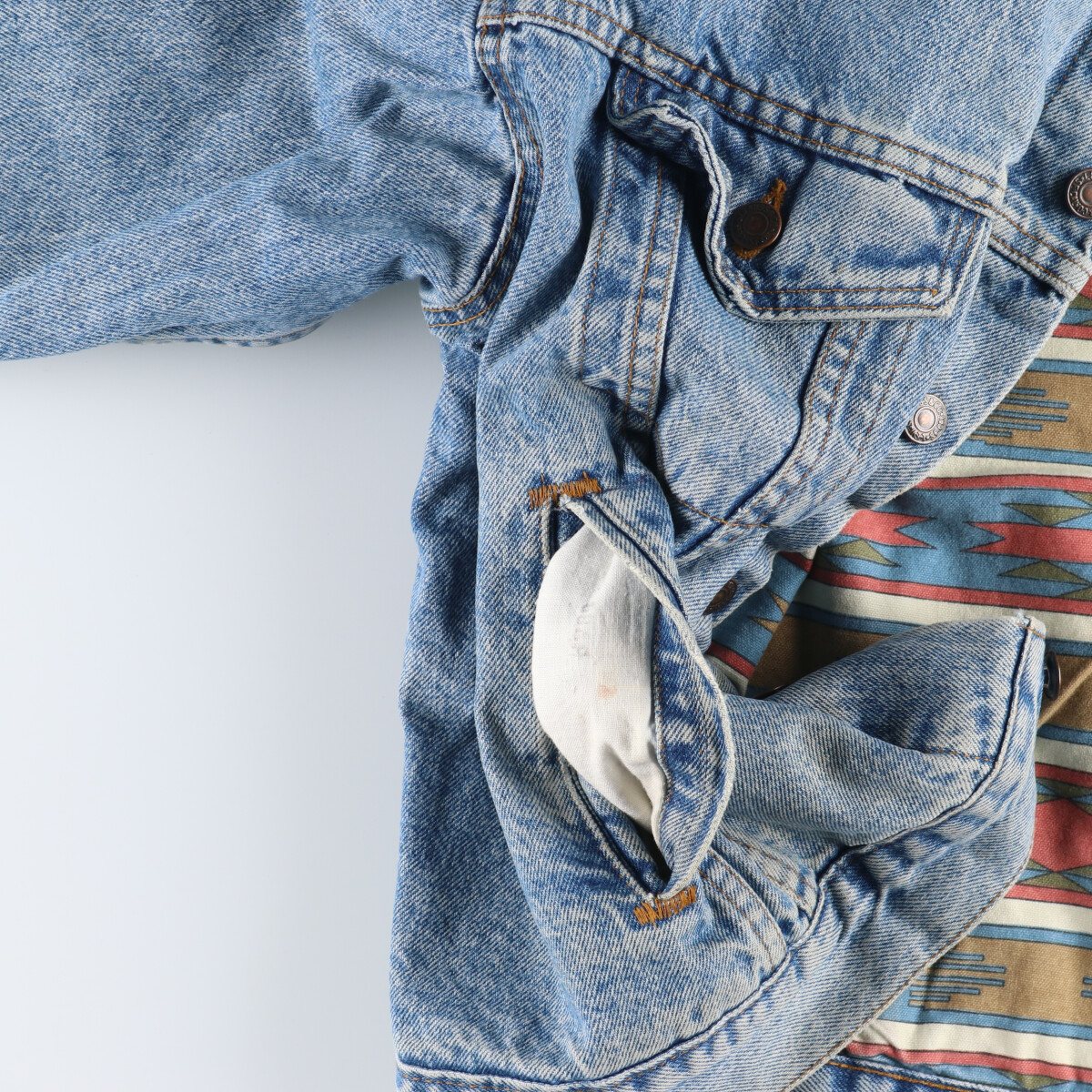 楽天市場】古着 90'S リーバイス Levi's 70417-6986 デニムジャケット