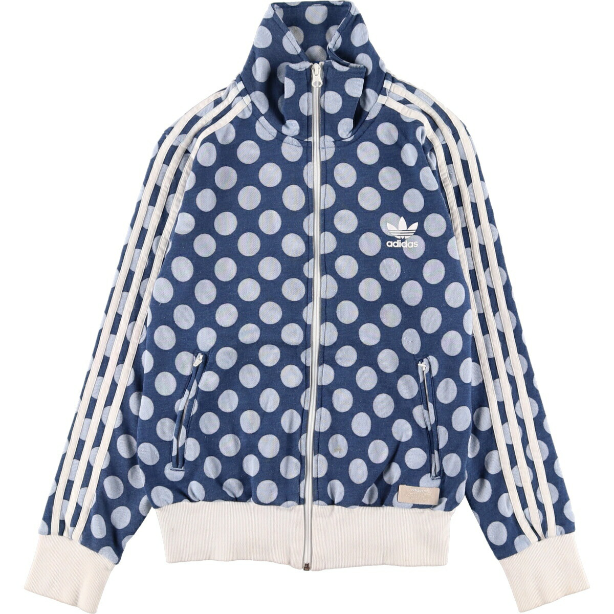 楽天市場】古着 アディダス adidas バックプリント ドット柄 ジャージ