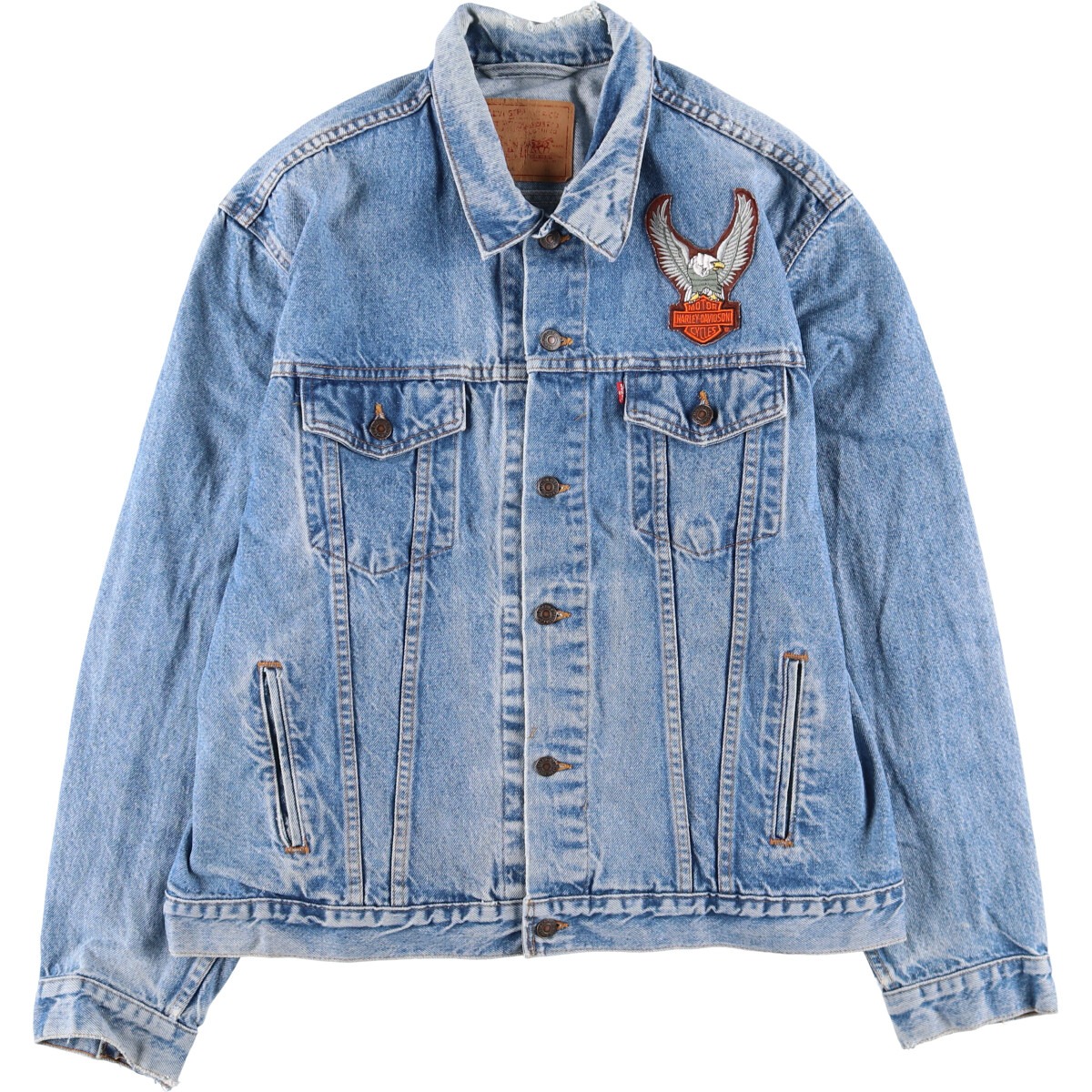 楽天市場】古着 90'S リーバイス Levi's 70506-0216 Harley-Davidson