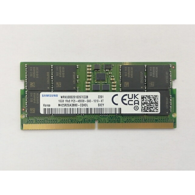 楽天市場】samsung pc5-38400 ddr5-4800 16gbの通販