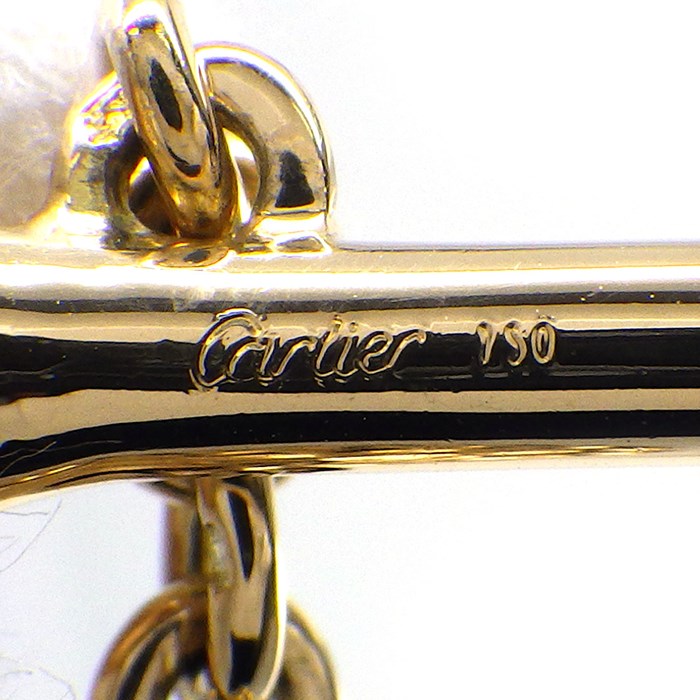 楽天市場】カルティエ Cartier カフス ゴルフ ボール ティー モチーフ