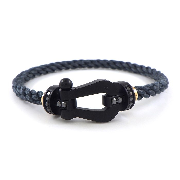 楽天市場】フレッド FRED ブレスレット フォース10 LM OB0164 ブラック