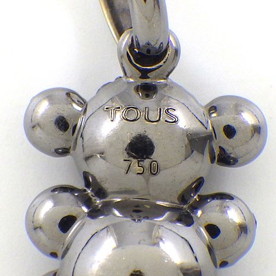 楽天市場】トウス TOUS ペンダントトップ テディベア クマ モチーフ