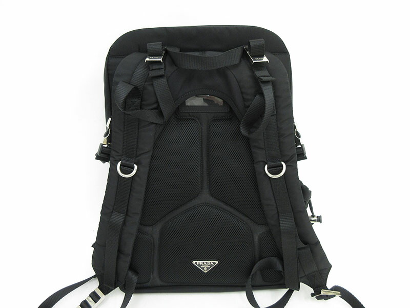 楽天市場】PRADA(プラダ) バックパック リュック VZ0055 黒 ブラック