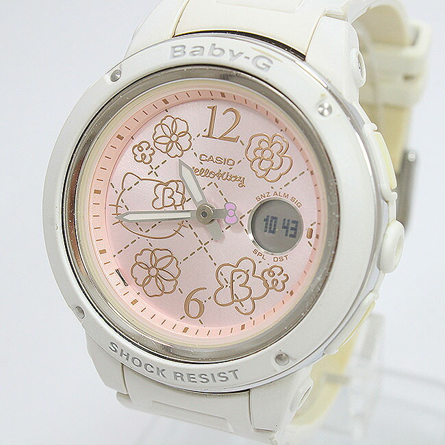 楽天市場】CASIO(カシオ) Baby-G 25周年記念 ハローキティ BGA-150KT