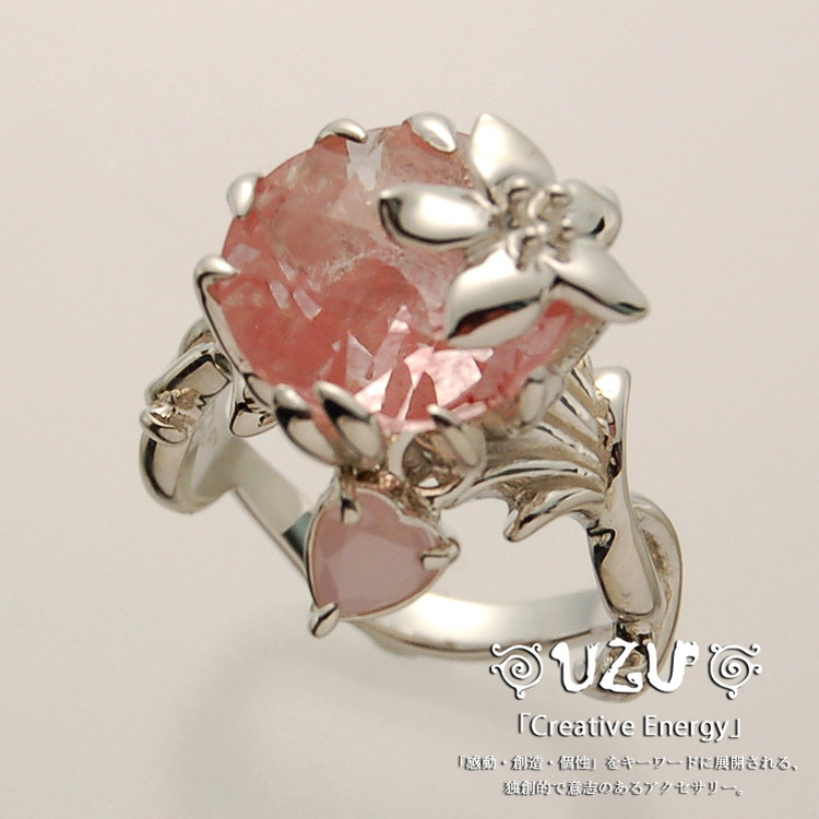 k18 SILVER UZU コンビリング #9 k18 SILVER UZU コンビリング #9 k18