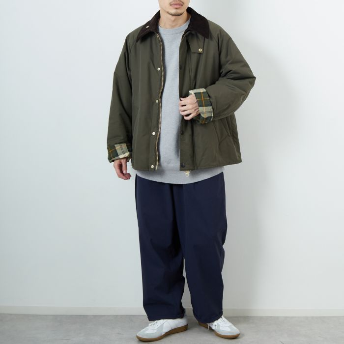 ハ*ス様 Barbour中綿 ダークグリーン ジャンパー 42