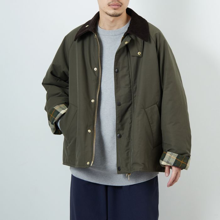 楽天市場】【送料無料】 Barbour バブアー 別注 中綿入り TRANSPORT