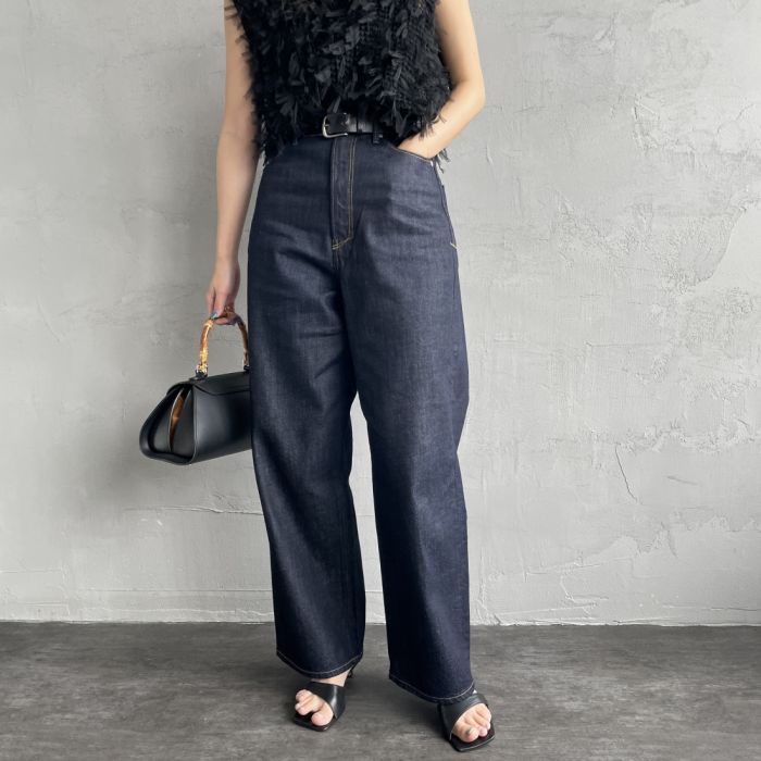 楽天市場】【送料無料】 YANUK ヤヌーク ルーズストレート JOAN