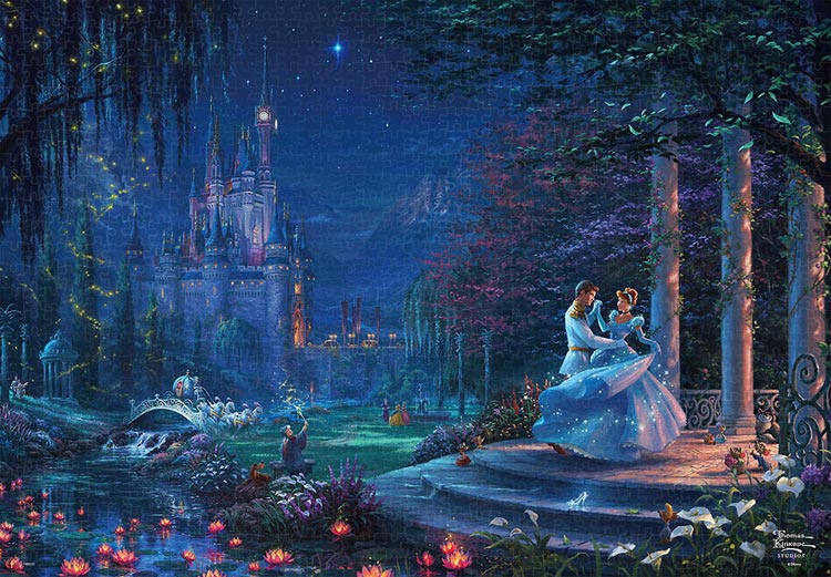 楽天市場】ジグソーパズル 1000ピース Cinderella Dancing in the