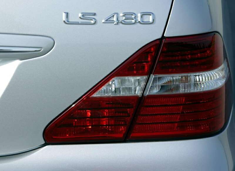 楽天市場】【30系セルシオ】リア右「LS 430」文字 エンブレム 海外仕様