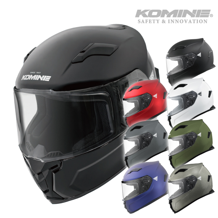 楽天市場】コミネ HK-170 FL フルフェイスヘルメット KOMINE 01-170