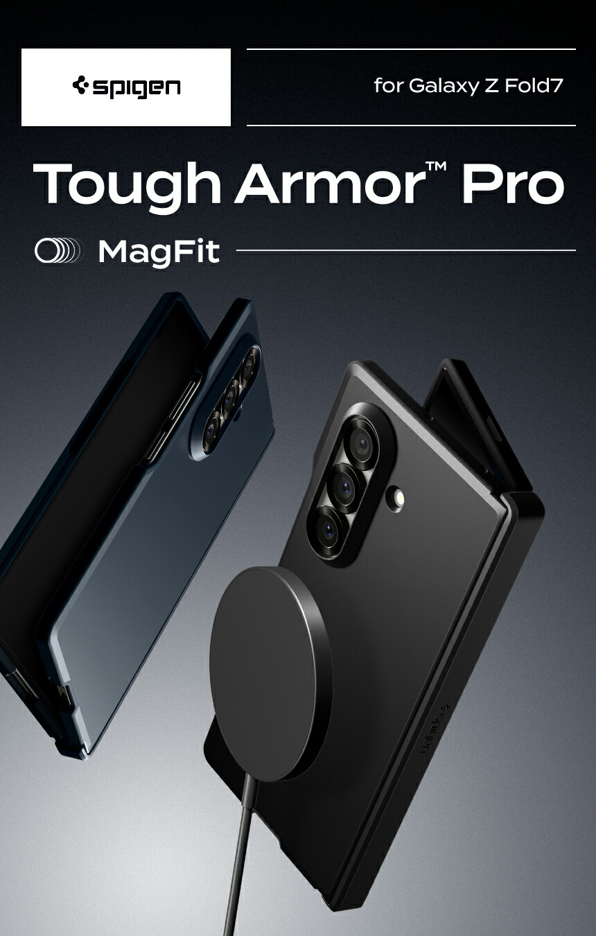 楽天市場】Galaxy Z Fold7 ケース ヒンジ保護 MagFit対応 耐衝撃 指紋