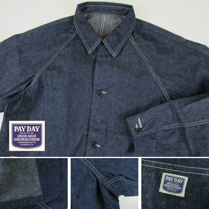 楽天市場】PAYDAY ペイデイ カバーオール 40' WWII MODEL COVERALL