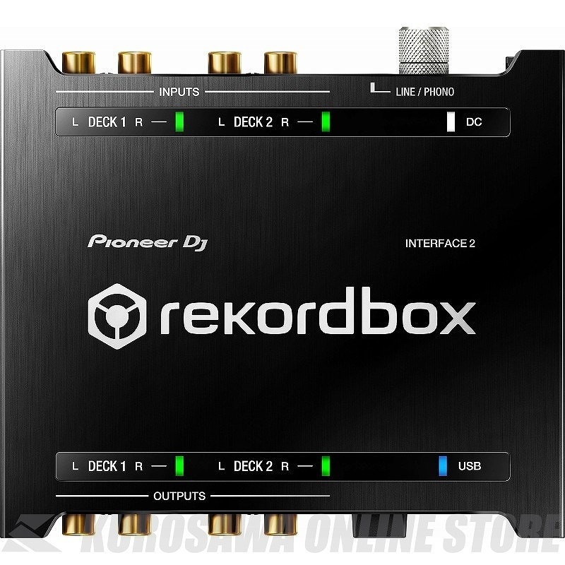 楽天市場】Pioneer Dj INTERFACE2 rekordbox専用 2ch オーディオ