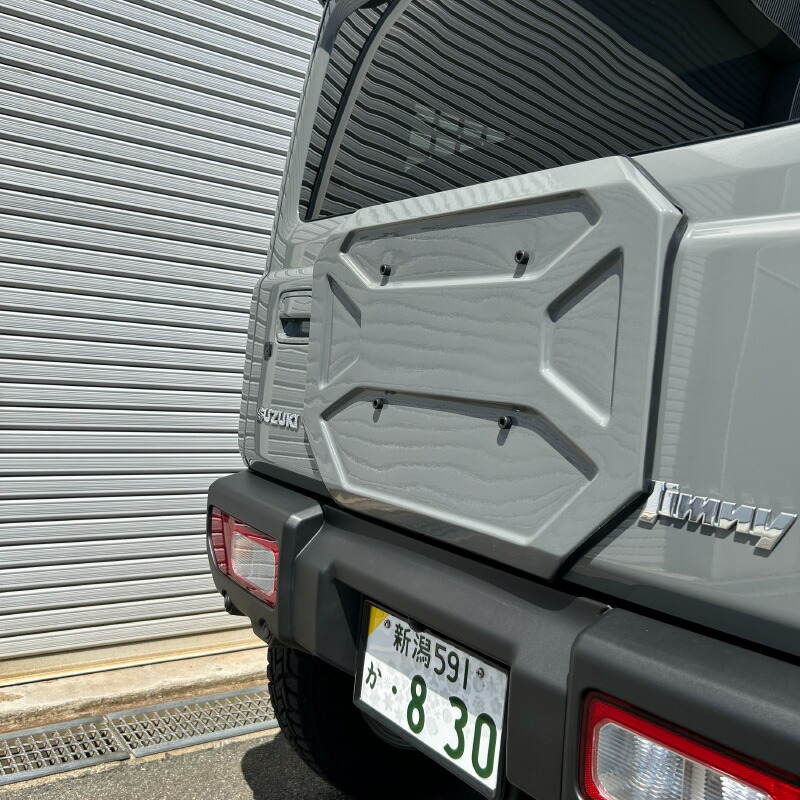 楽天市場】ジムニー リアゲートカバー FRP （ワイパー無）ドレスアップ