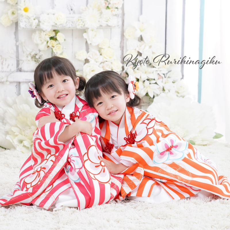 楽天市場】七五三 着物 3歳 販売 子供 女の子 「 心梅(こうめ) 」 フル