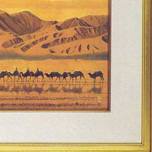 楽天市場】平山郁夫 絵画 絲綢之路天空（しちゅうのみちてんくう