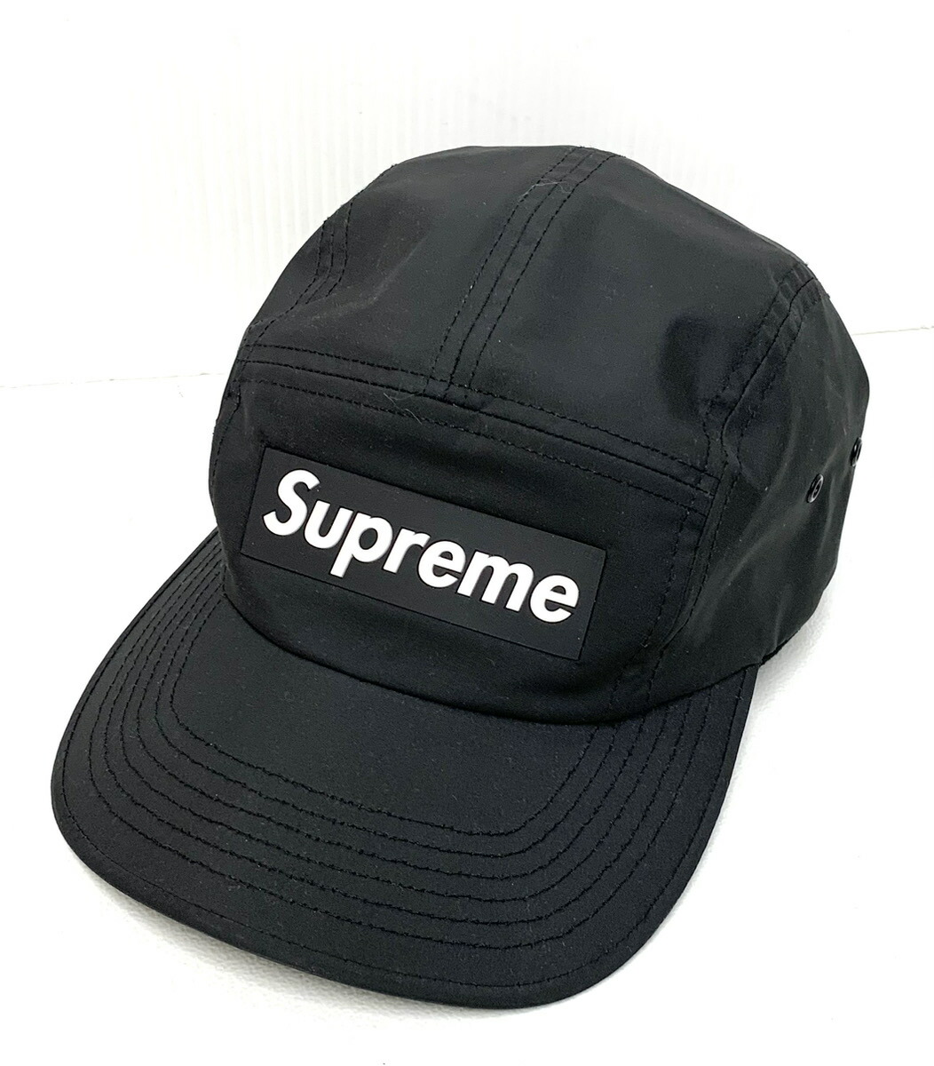 supreme ボックスロゴ キャップ ジェットキャップ ブラック Supreme