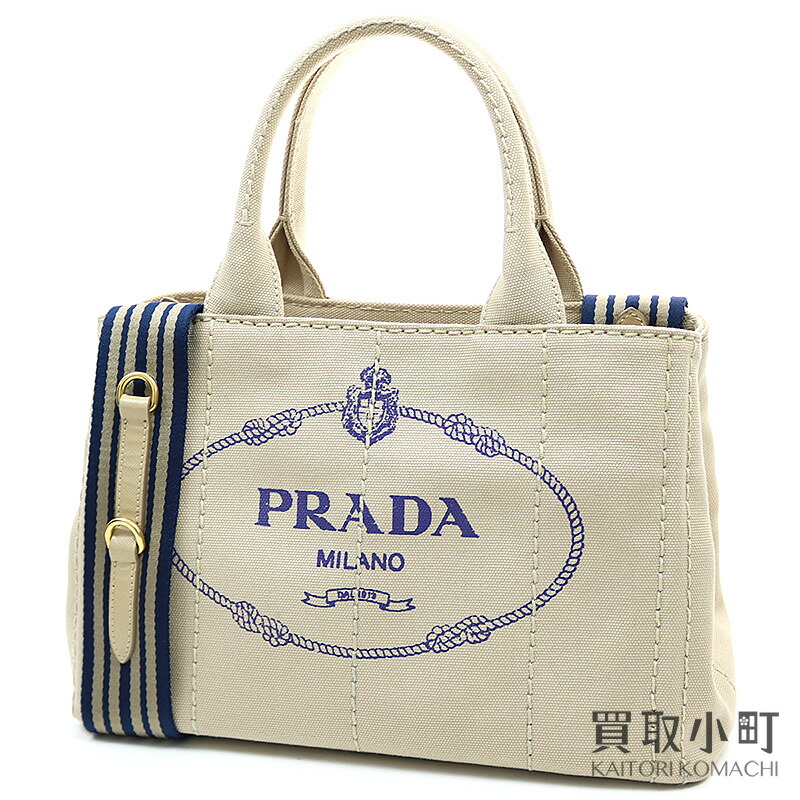 楽天市場】【美品】プラダ【PRADA】 カナパ トートバッグ スモール