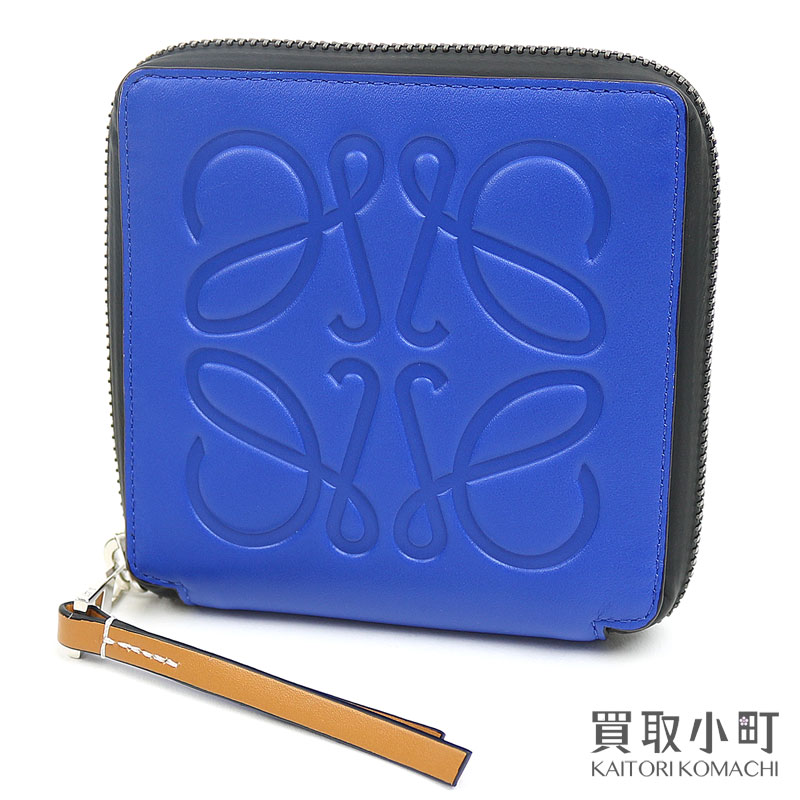 楽天市場】【未使用品】ロエベ 【LOEWE】 アナグラムエンボス レザー