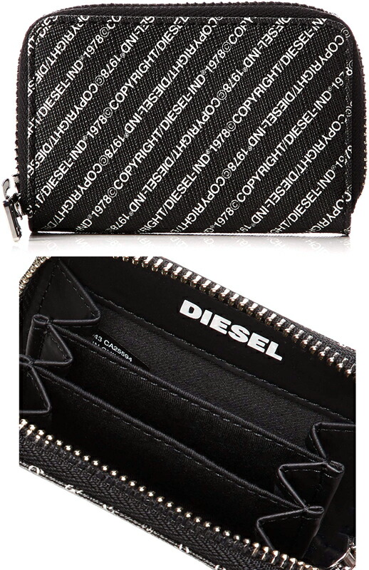 楽天市場】DIESEL ディーゼルメンズ モノグラムラウンドファスナー