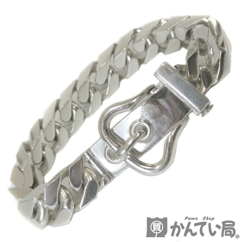 楽天市場】HERMES【エルメス】ブックル セリエ GM 喜平 ブレスレット
