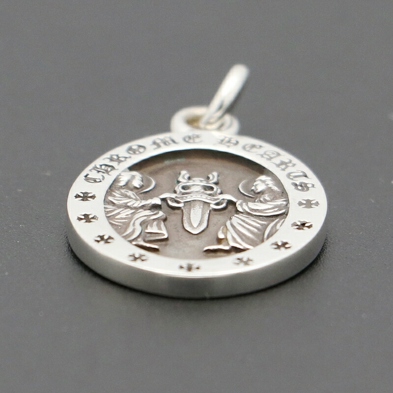 楽天市場】クロムハーツ【CHROMEHEARTS】【保証書付】ANGEL MEDAL OVAL