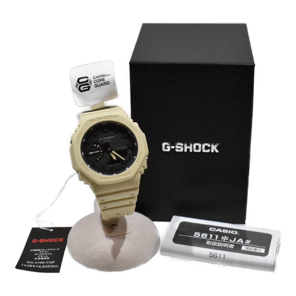 楽天市場】【箱・保証書あり】CASIO カシオG-SHOCK GA-2100-5AJF 樹脂