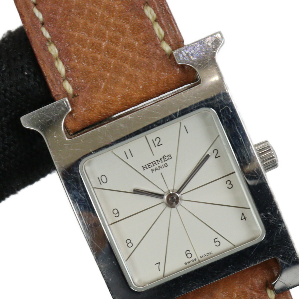 楽天市場】Hermès エルメス Hウォッチ HH1.210 □A刻印 1997年頃製造