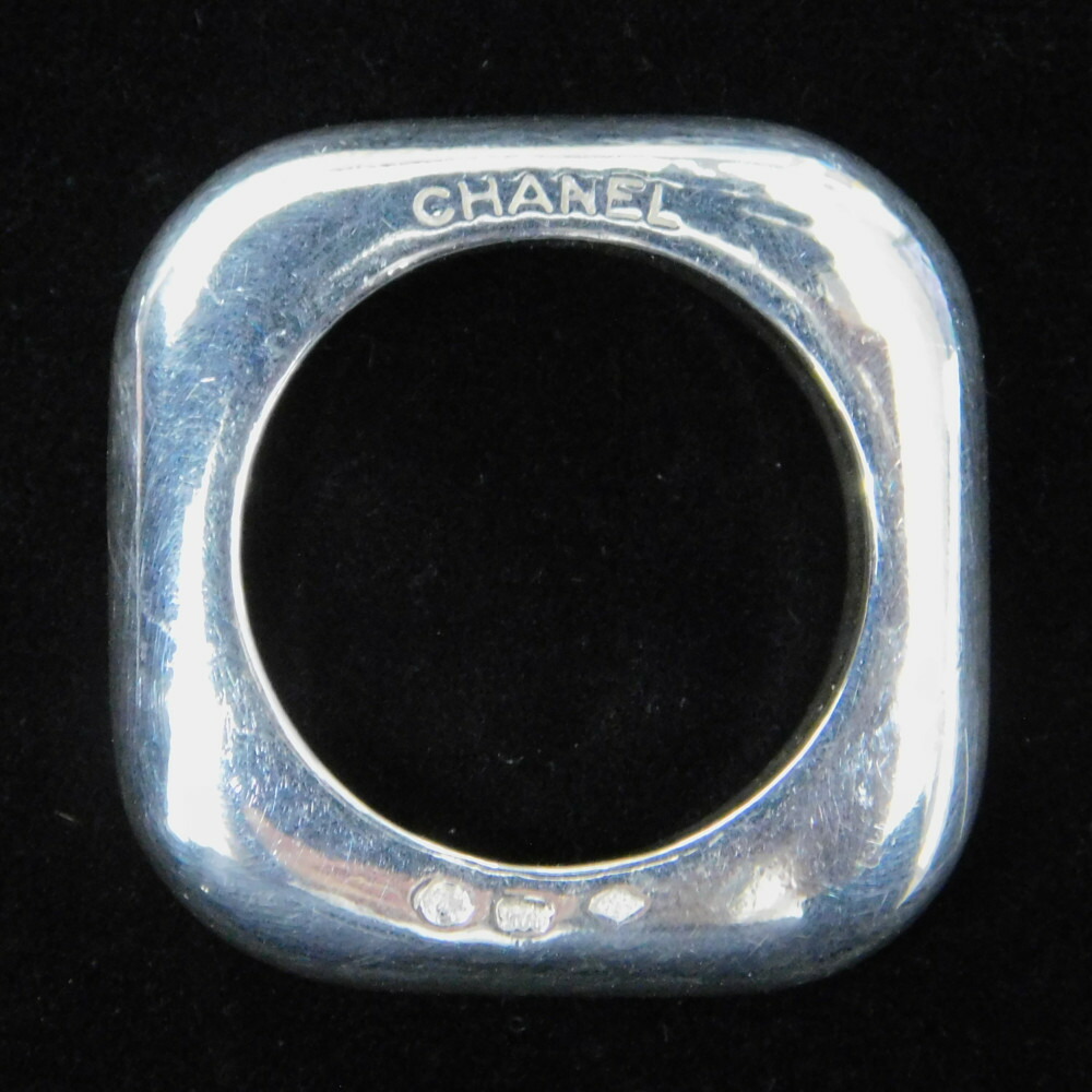 楽天市場】CHANEL シャネル ヴィンテージ3連リング 指輪 925 シルバー