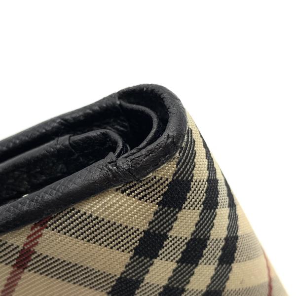 楽天市場】BURBERRY バーバリー 財布 ノバチェック がま口 二つ折り