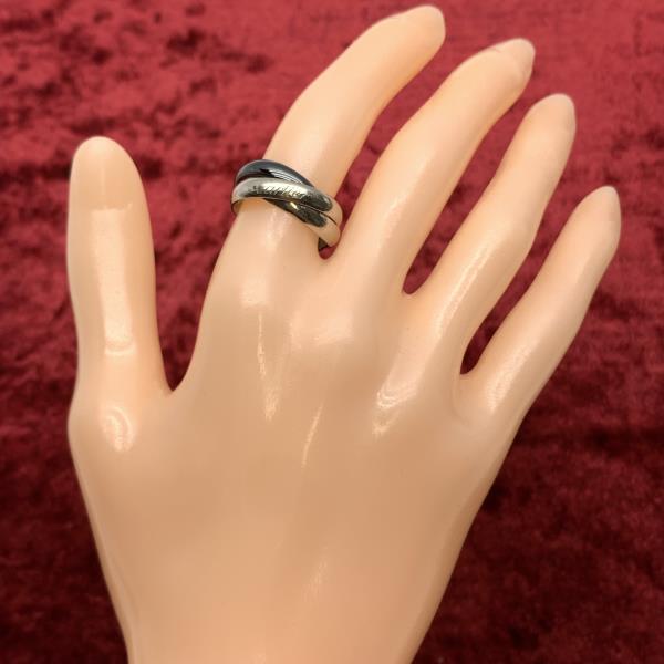 楽天市場】Cartier カルティエ B4095600 トリニティリング 指輪 750