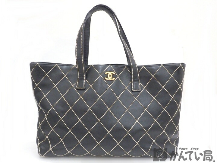 楽天市場】【USED-BC】CHANEL シャネル ワイルドステッチ トートバッグ