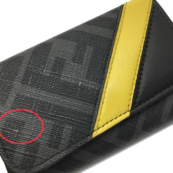 楽天市場】FENDI【フェンディ】ダイアゴナル 6連キーケース 7AP011