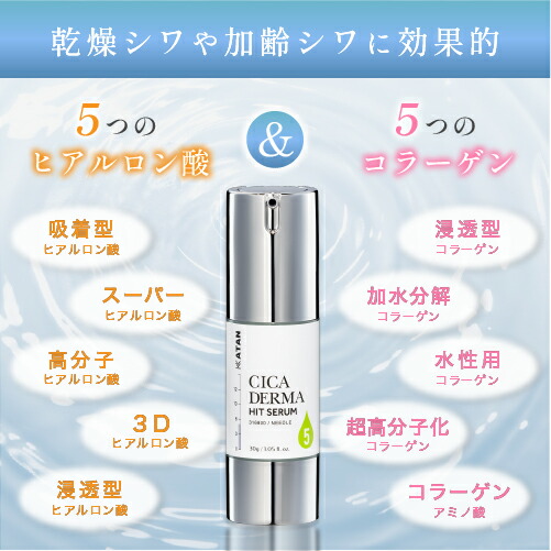 楽天市場】KATAN CICA ダーマヒットセラム5 30g ニードルセラム シカ