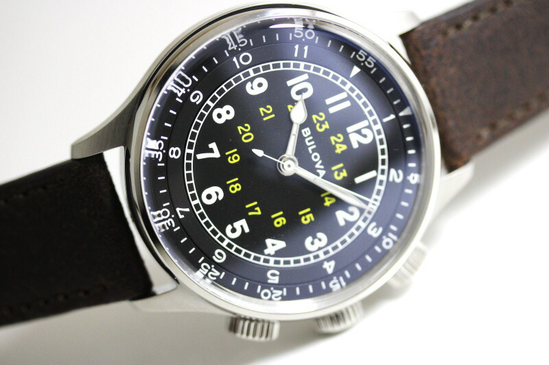 楽天市場】BULOVA ブローバ Military ミリタリー A-15自動巻き腕時計