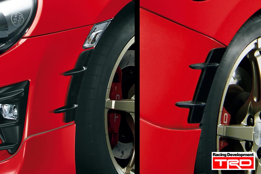 楽天市場】TOYOTA 86 (ハチロク) ZN6 / FA20 後期型用 TRD エアロ