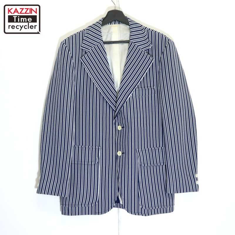 楽天市場】【中古】70s USA製 ヴィンテージ ストライプ柄 シアサッカー