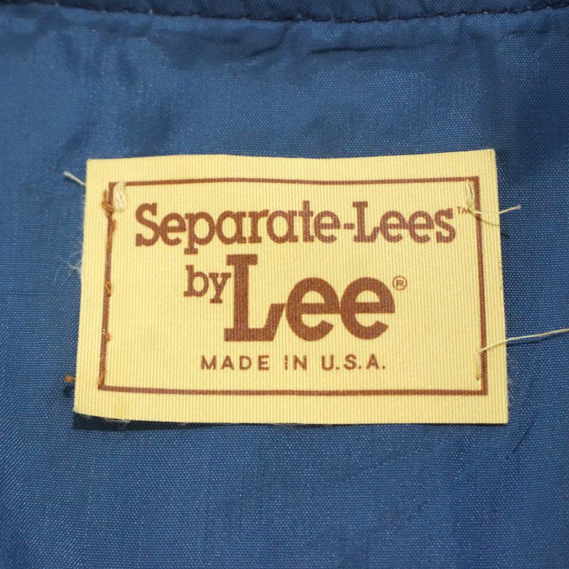 90s USA製 Lee ヴィンテージ デニム ベスト ジャケット ビッグサイズ