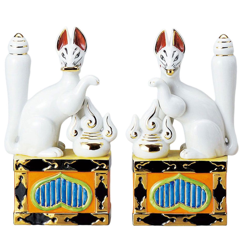 楽天市場】[3/1限定11％OFFクーポン!]神棚・神具 『稲荷きつね 陶器製