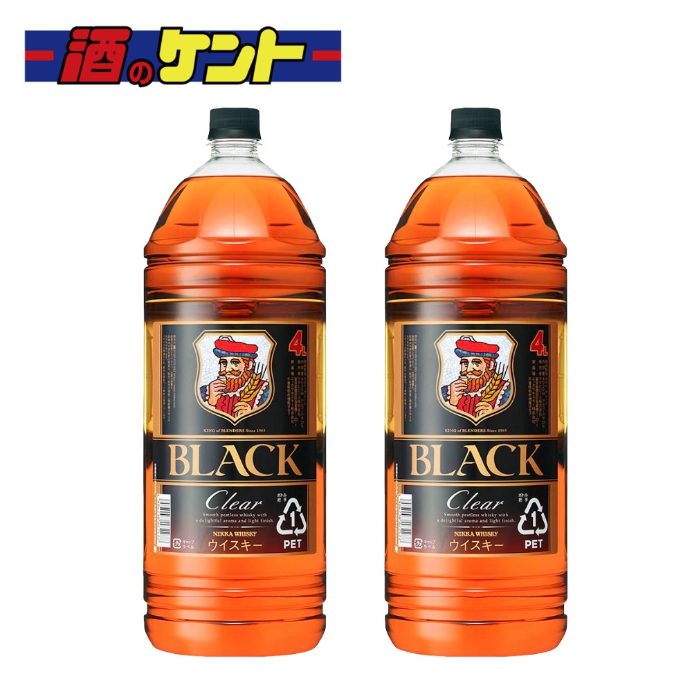 楽天市場】ブラックニッカ クリア 4L ウイスキー 37度 [ ハイボール に